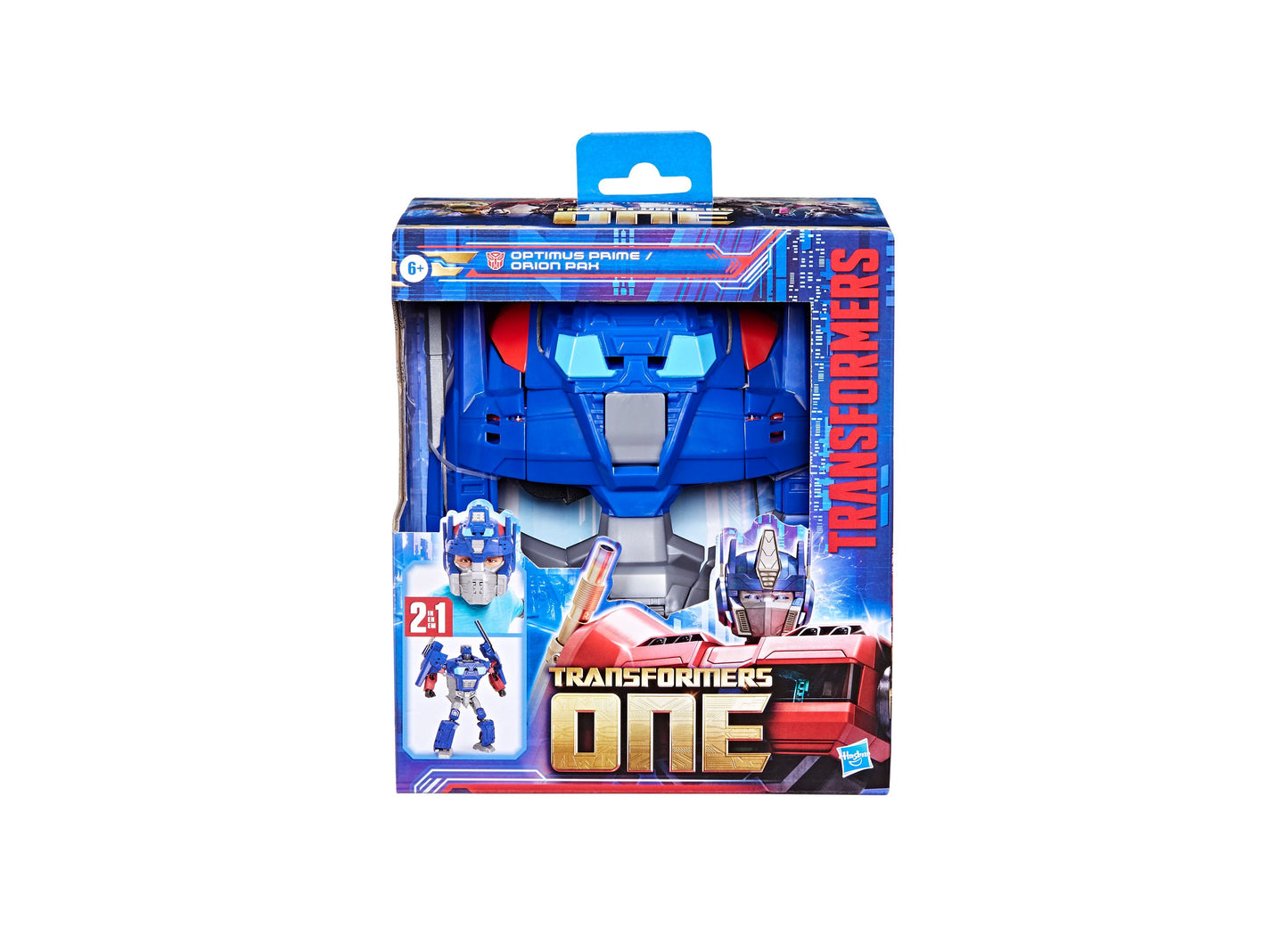 Transformers One 2 in 1 Optimus Prime Orion Pax Mask Action Figure