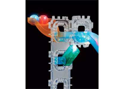 Discovery #MINDBLOWN Glow Roll Marble Run Light-Up Construction Set