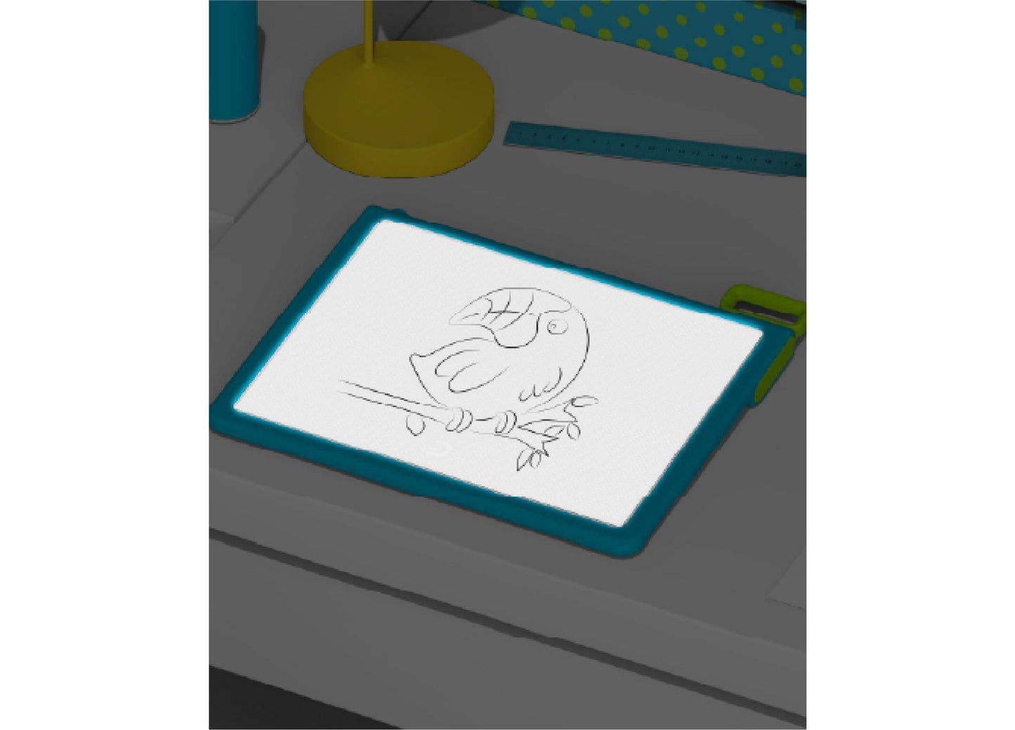 Discovery Kids Glow Tracing Light-Up Art Tablet