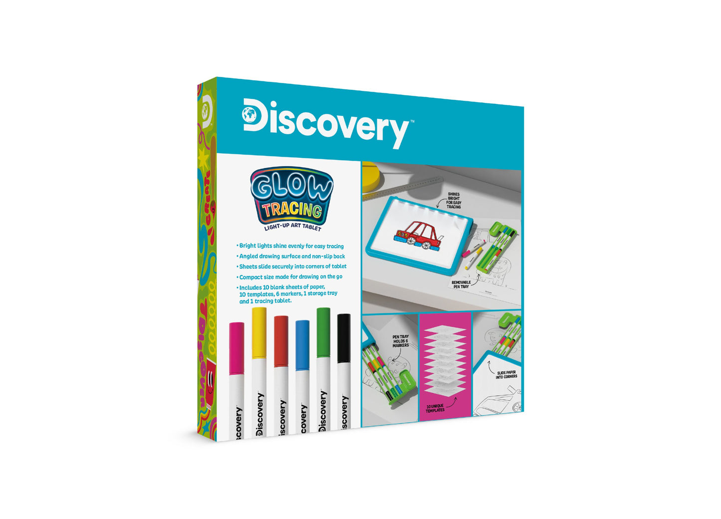 Discovery Kids Glow Tracing Light-Up Art Tablet