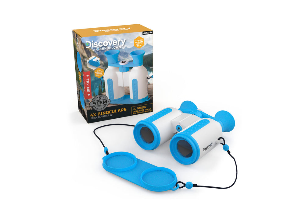 Discovery #MINDBLOWN 4x Binoculars Early Explorers Set