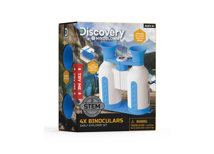 Discovery #MINDBLOWN 4x Binoculars Early Explorers Set