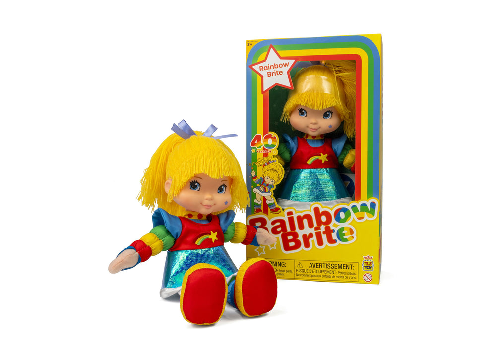 Rainbow Brite Classic 12 inch Plush Doll with Color Belt