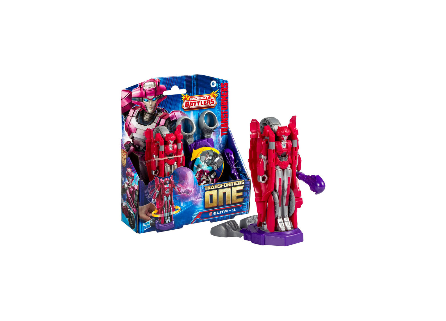 Hasbro Transformers One 4.5 Inch Elita-1 Robot Battlers Action Figure