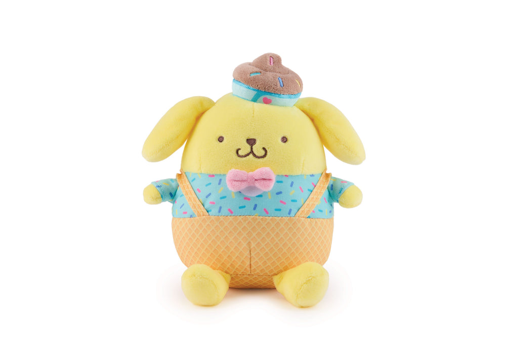 Hello Kitty Gund Sanrio Ice Cream Pompompurin Plush, 6"