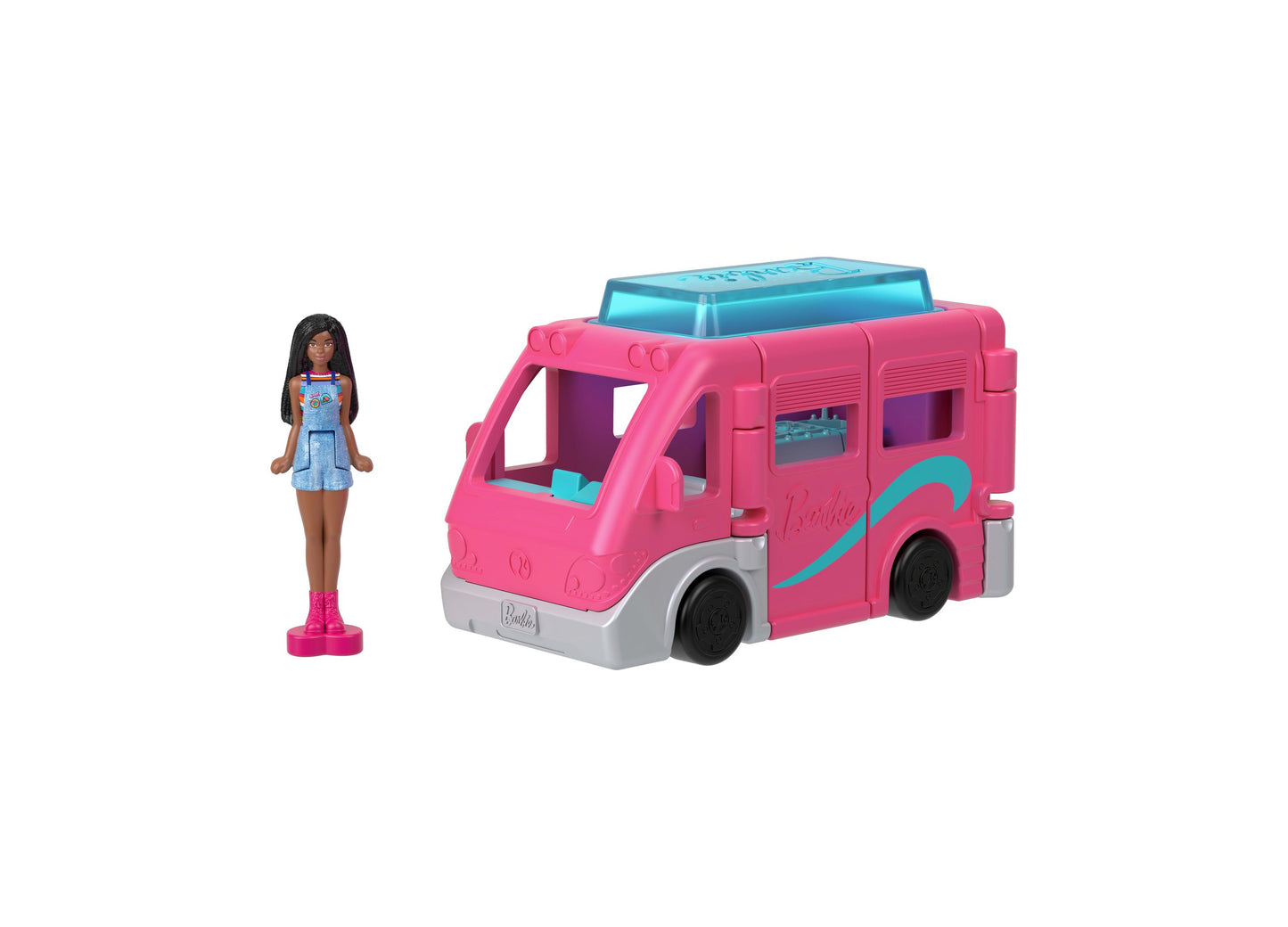 Barbie Mini BarbieLand 4-Pack Doll Vehicle Set