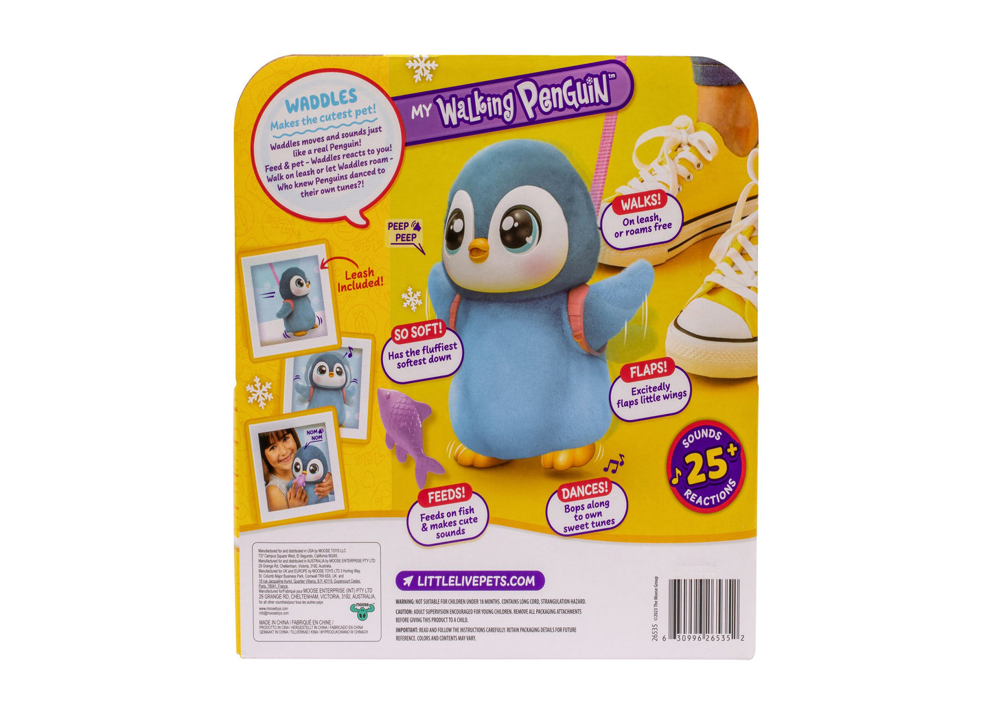 Little Live Pets My Walking Penguin - Waddles the Interactive Buddy