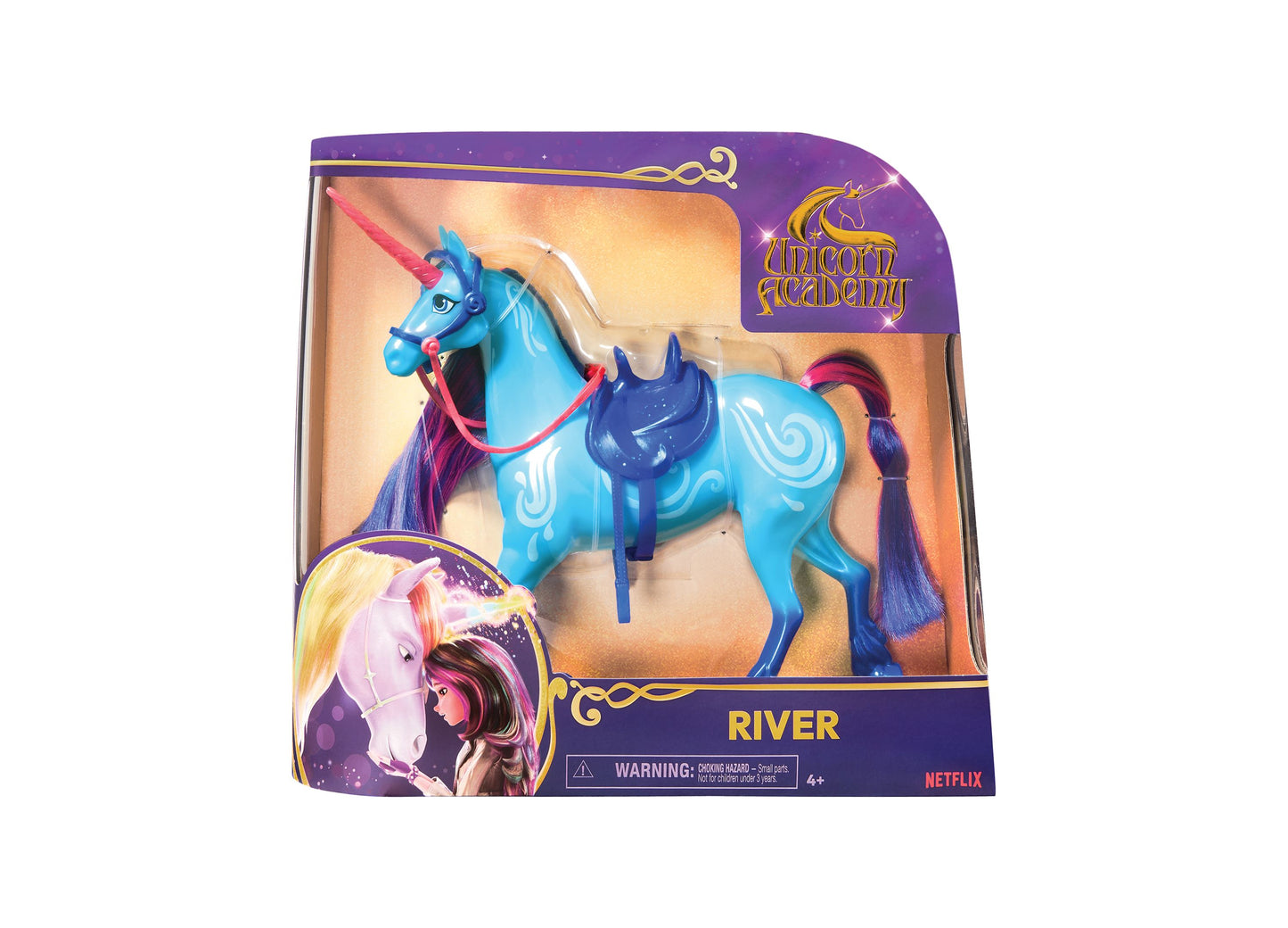 Unicorn Academy River Toy with 2 Riding Accessories