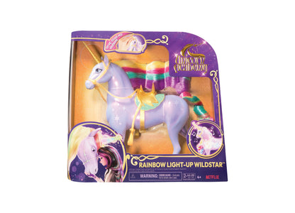 Unicorn Academy Interactive Rainbow Light-up Unicorn Wildstar