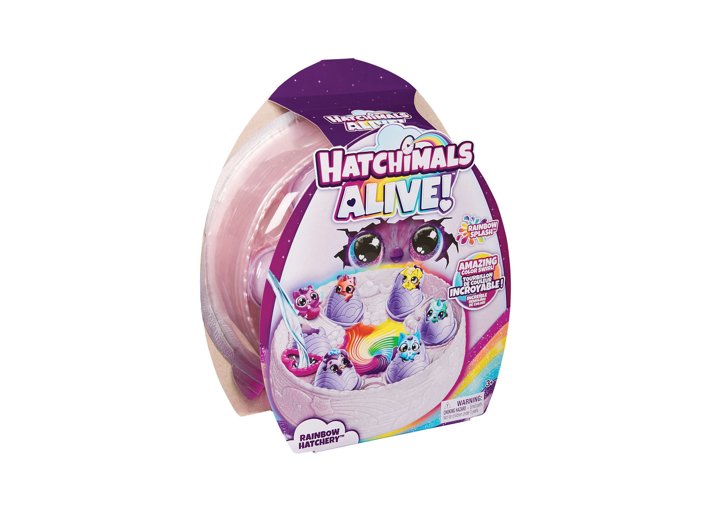 Hatchimals Alive Rainbow Hatchery Playset