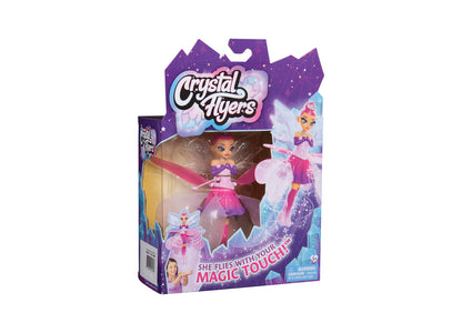 Hatchimals Crystal Flyers Rainbow Glitter Idol Pixie - Magical Flying Toy