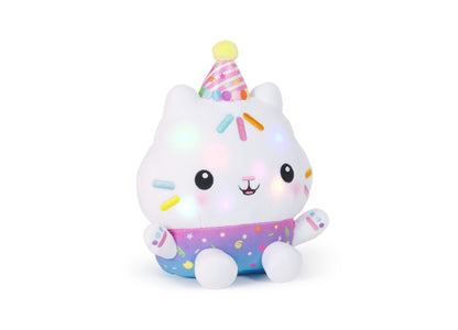 Gabby's Dollhouse 10 inch Interactive Celebrations Cakey Cat Plush