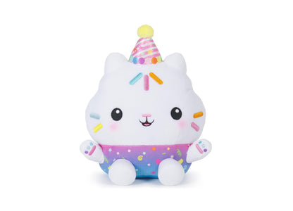 Gabby's Dollhouse 10 inch Interactive Celebrations Cakey Cat Plush