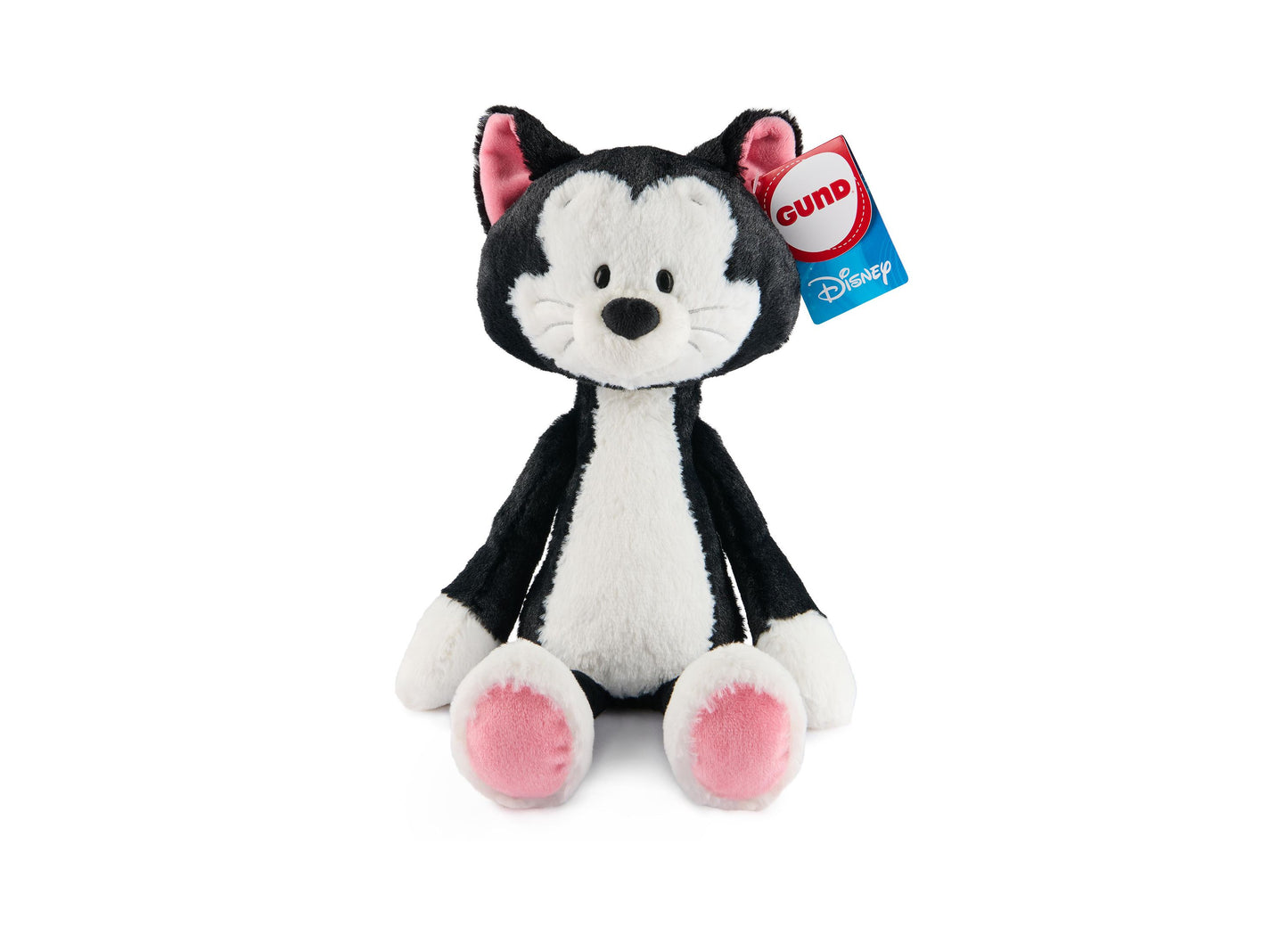 GUND Disney Figaro Toothpick 15 inch Plush Tuxedo Cat