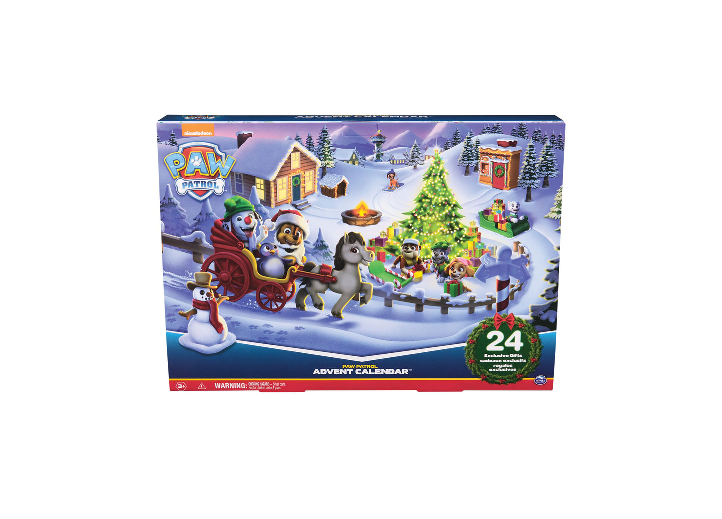 Paw Patrol 2024 Advent Calendar with 24 Surprise Toys