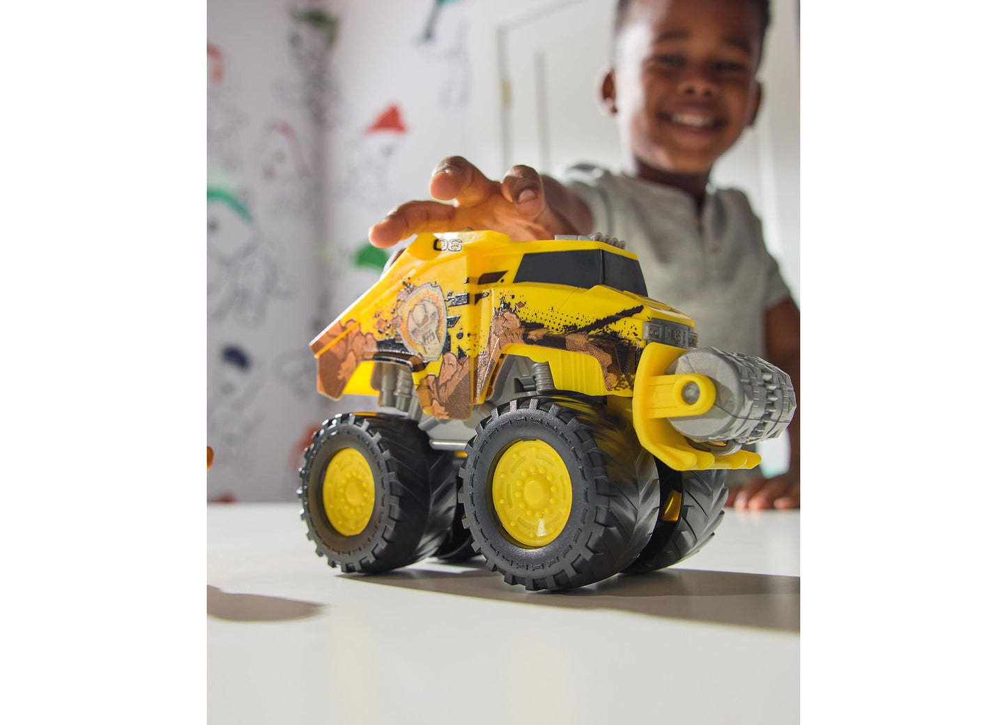 Paw Patrol Rescue Wheels Rubble's Bulldozer Monster Truck