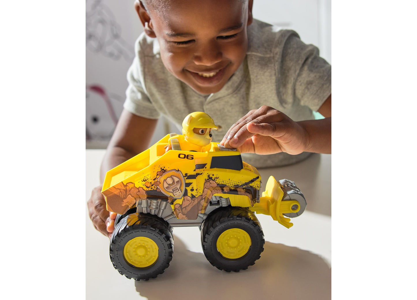 Paw Patrol Rescue Wheels Rubble's Bulldozer Monster Truck