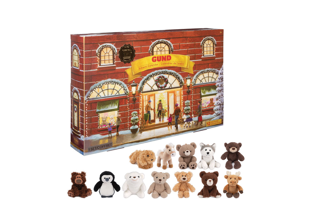 Gund® 12-Day Cozy Plush Surprise Advent Calendar