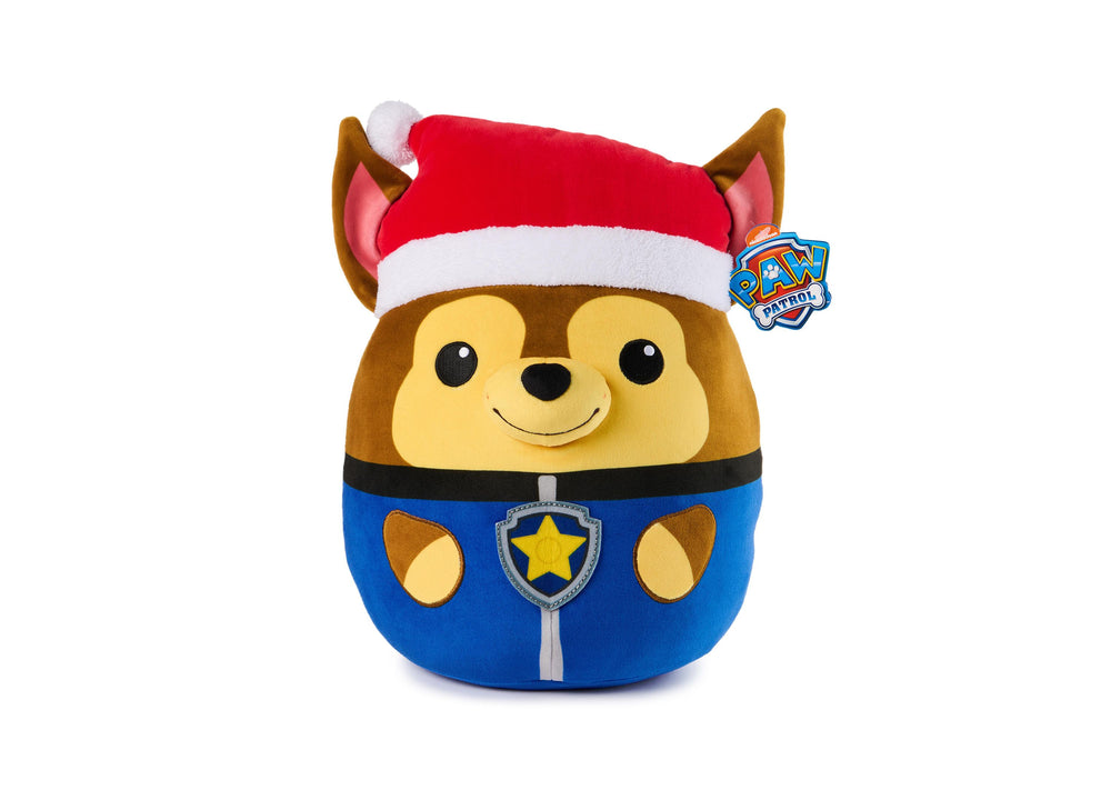 Paw Patrol 12 inch Winter Holiday Chase Squish Plush