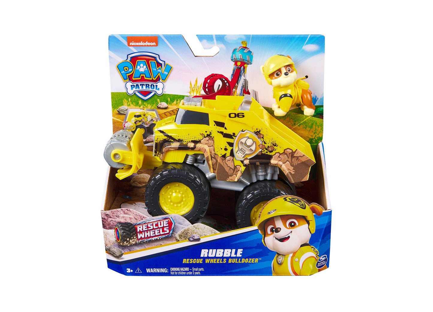 Paw Patrol Rescue Wheels Rubble's Bulldozer Monster Truck