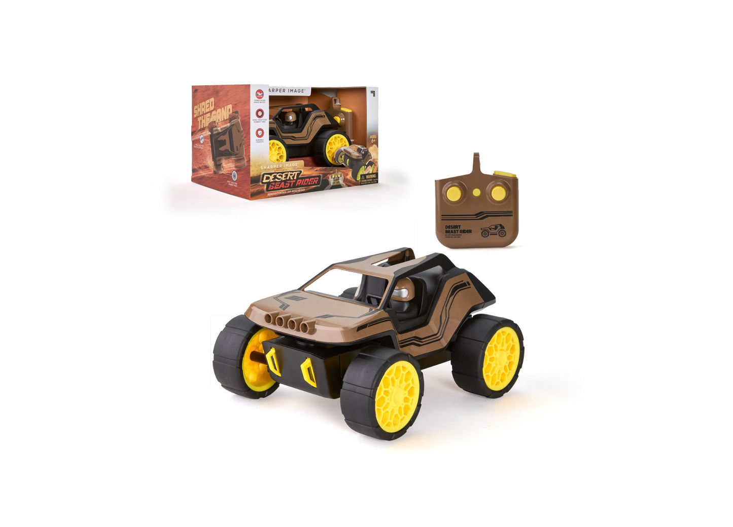 Sharper Image Desert Beast Rider Remote Control Off-Road Buggy