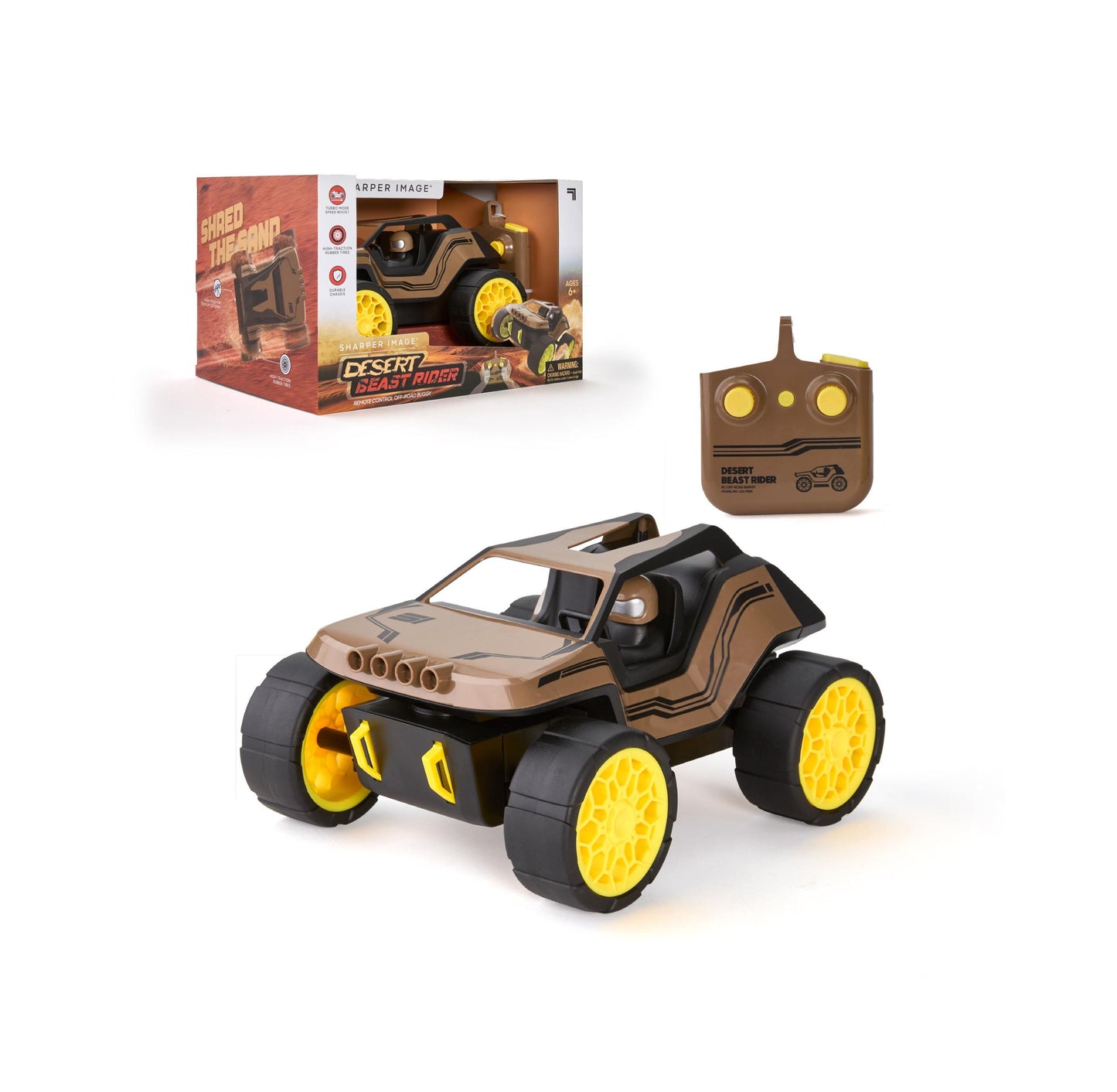 Sharper Image Desert Beast Rider Remote Control Off-Road Buggy