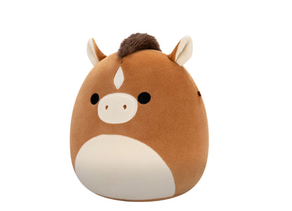 Squishmallow 12 inch Philip the Horse Plush - Soft Brown Cuddly Toy