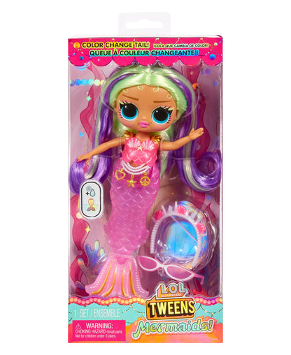 LOL Surprise! Tweens - Cleo Cove Mermaid Doll with Color-Changing Tail