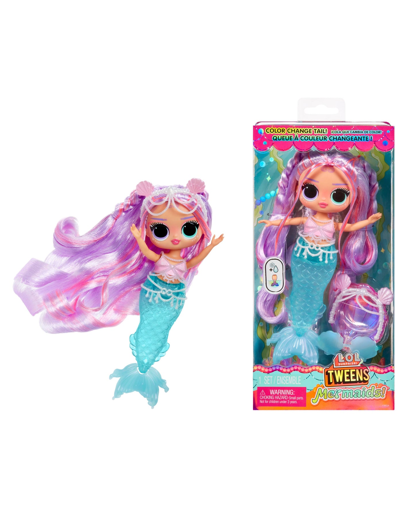 LOL Surprise! Tweens - Lana Marine Fashion Mermaid Doll