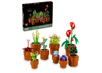 LEGO Icons Tiny Plants 758 Piece Display Set - Model 10329