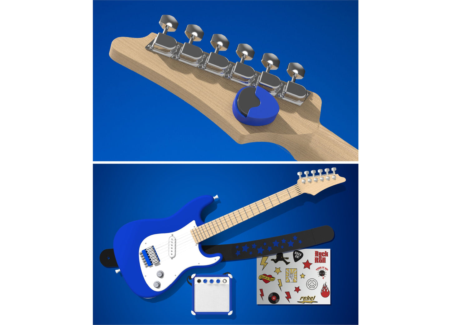 StratoBlaster 30" Kids Electric Guitar Starter Kit