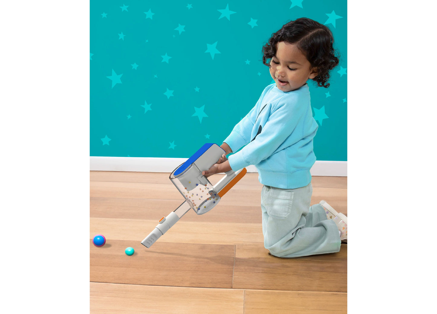 Geoffrey's Toy Box Cordless Vacuum 2-In-1 Pretend Playset