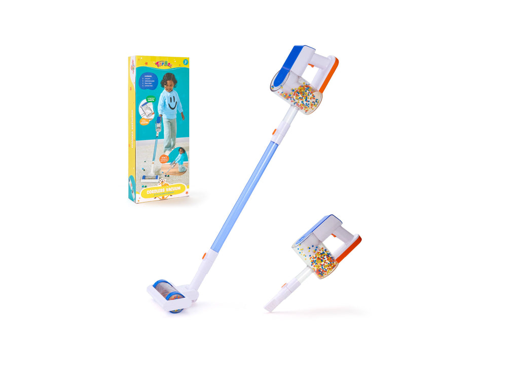 Geoffrey's Toy Box Cordless Vacuum 2-In-1 Pretend Playset