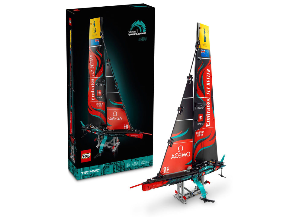 LEGO® Technic Emirates Team New Zealand AC75 Yacht Building Set for Adults 42174, 962 Pieces