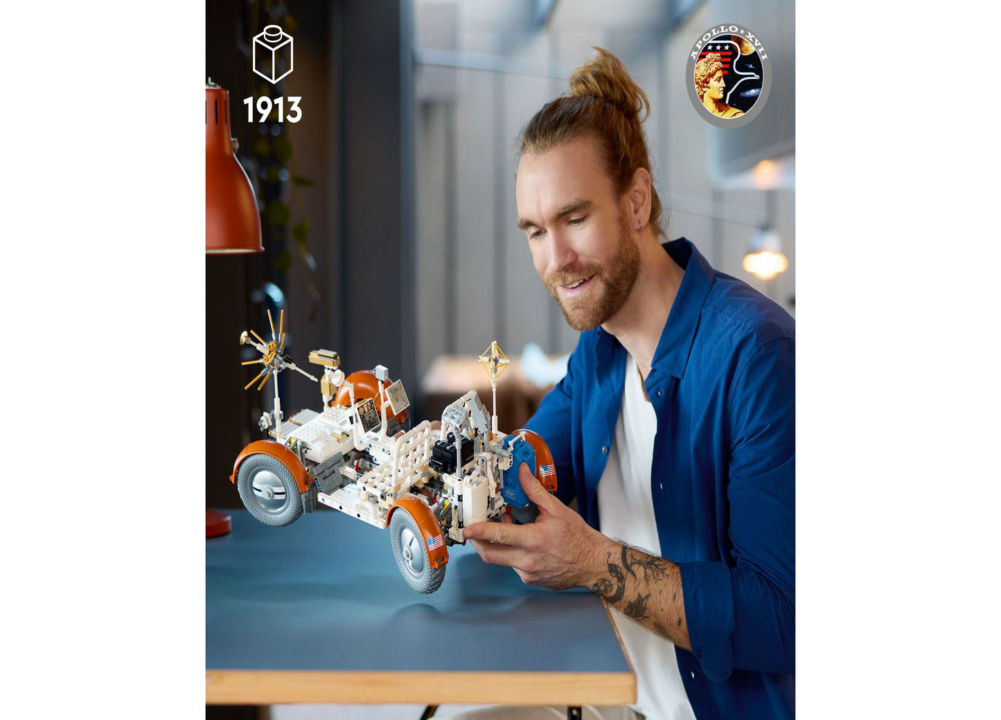 LEGO® Technic NASA Apollo Lunar Roving Vehicle - LRV Space Building Set 42182, 1913 Pieces