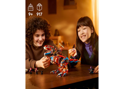 LEGO® Dreamzzz Cooper’s Robot Dinosaur C-Rex Toy Building Set 71484, 917 Pieces