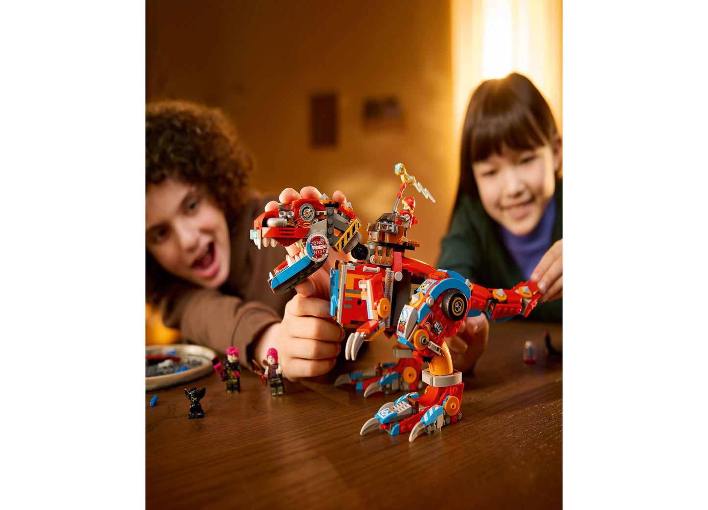 LEGO® Dreamzzz Cooper’s Robot Dinosaur C-Rex Toy Building Set 71484, 917 Pieces