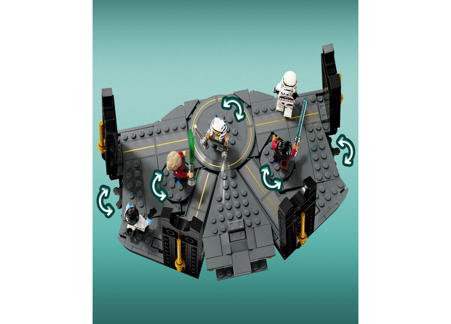 LEGO® Star Wars Ahsoka Tano’s Duel on Peridea Collectible Building Toy 75385, 382 Pieces