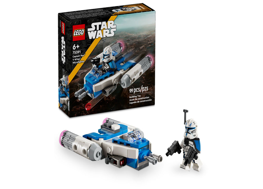 LEGO® Star Wars Captain Rex Y-Wing Microfighter Building Toy 75391, 99 Pieces