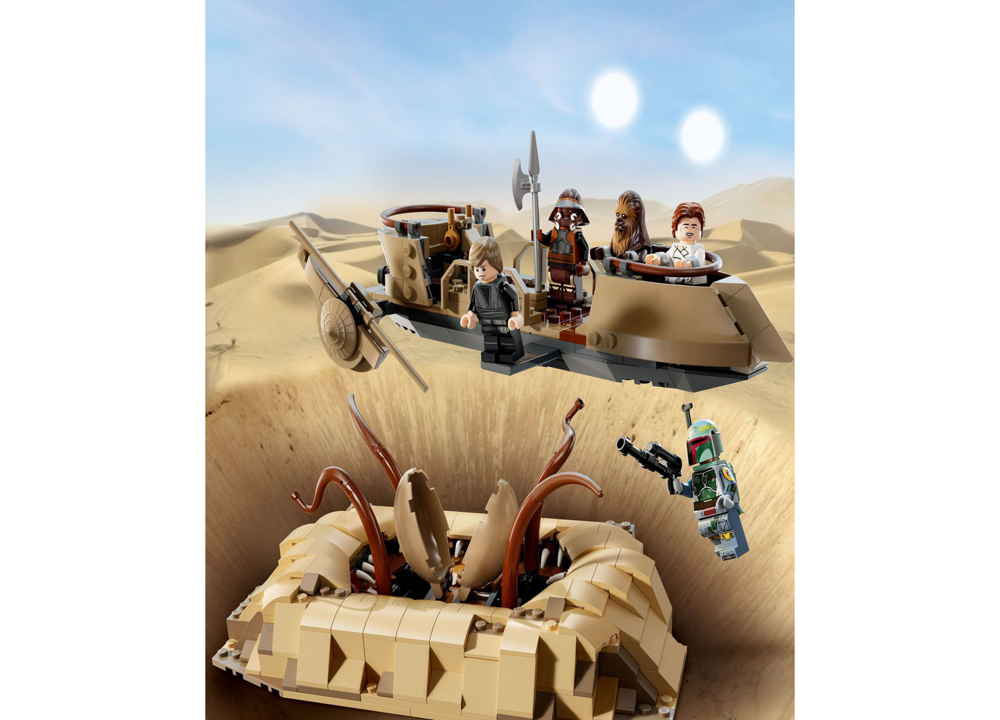 LEGO® Star Wars Desert Skiff Sarlacc Pit Building Set 75396, 558 Pieces