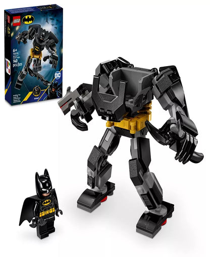 LEGO® DC Batman: Batman Mech Armor Superhero Building Toy Set 76270, 140 Pieces