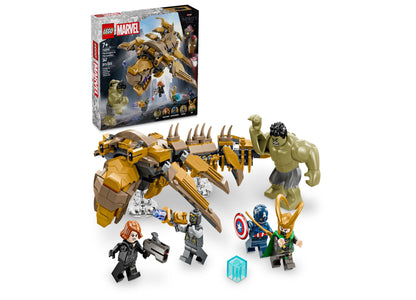 LEGO® Marvel The Avengers vs. The Leviathan Superhero Building Toy 76290, 347 Pieces