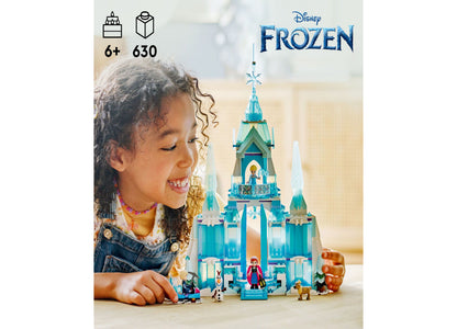 LEGO® Disney Frozen Elsa’s Ice Palace 43244 Building Set, 630 Pieces