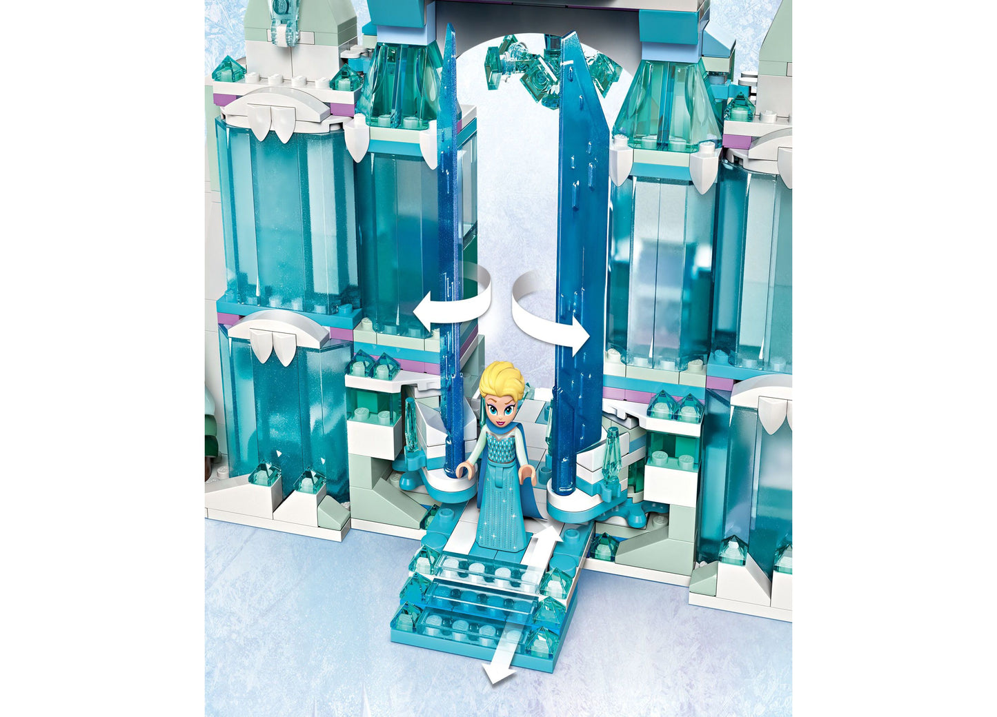 LEGO® Disney Frozen Elsa’s Ice Palace 43244 Building Set, 630 Pieces