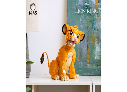 LEGO® Disney Young Simba the Lion King Fan Disney Collection Building Set 43247, 1445 Pieces