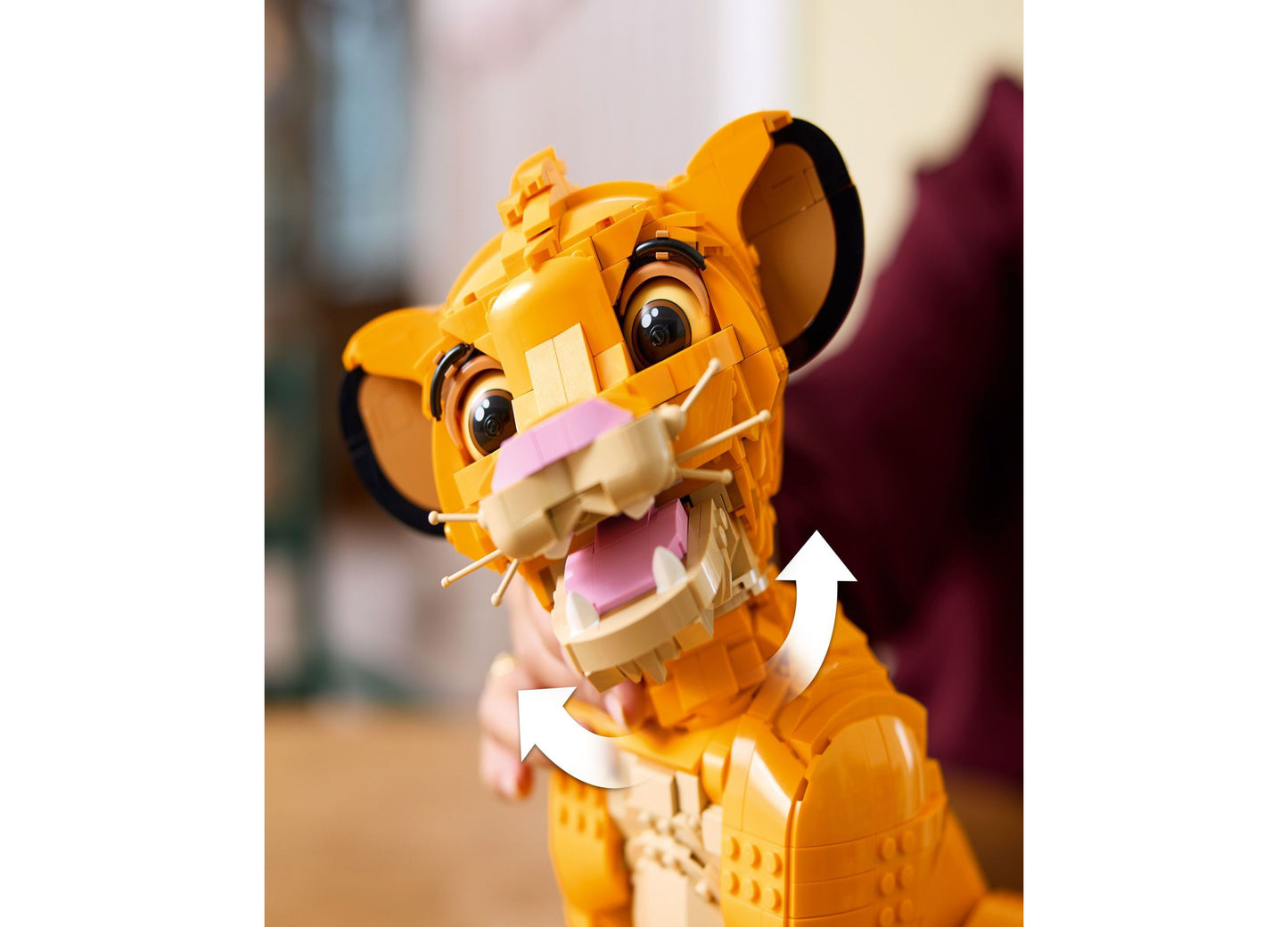 LEGO® Disney Young Simba the Lion King Fan Disney Collection Building Set 43247, 1445 Pieces