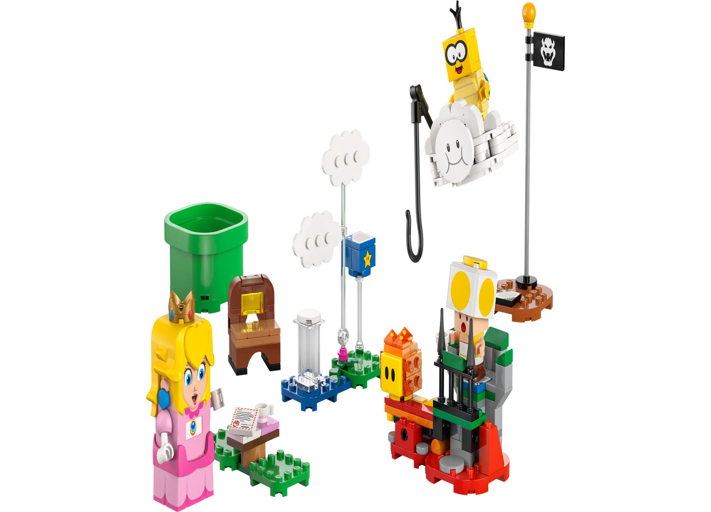 LEGO® Super Mario Adventures with Interactive Peach Princess Toy 71441, 208 Pieces