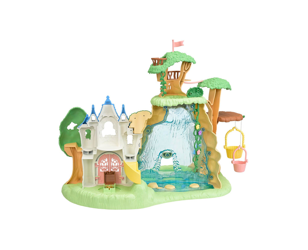 Calico Critters Secret Forest Falls Playset Adventure