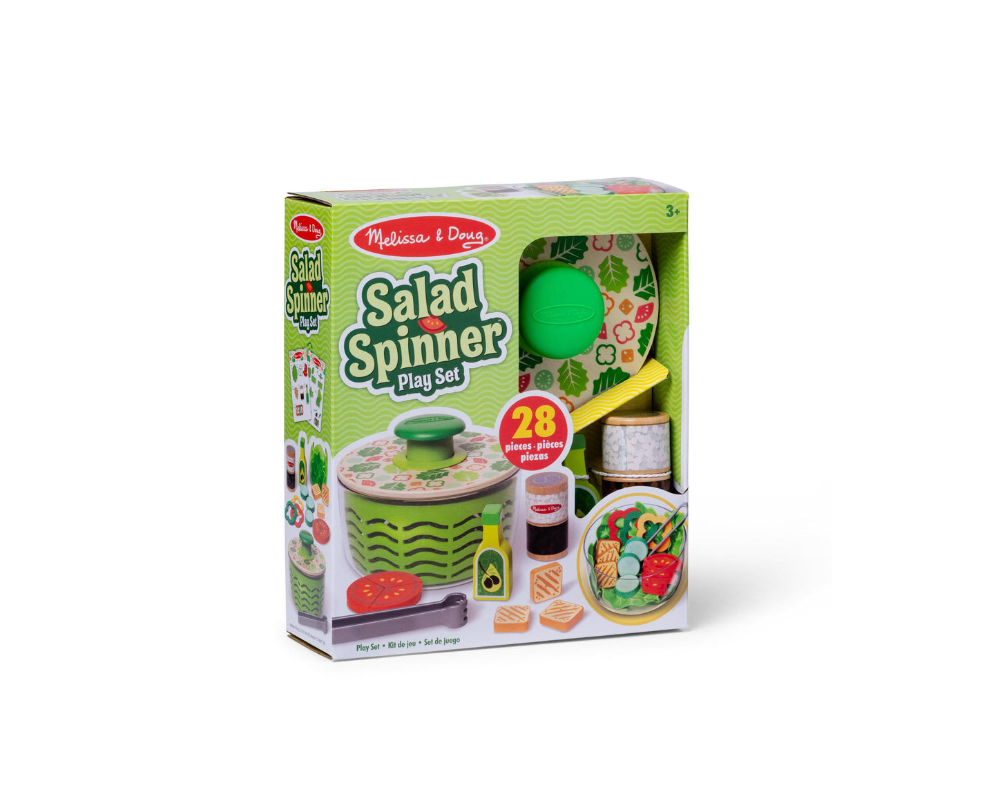 Melissa & Doug Salad Spinner Playset - Healthy Kitchen Fun