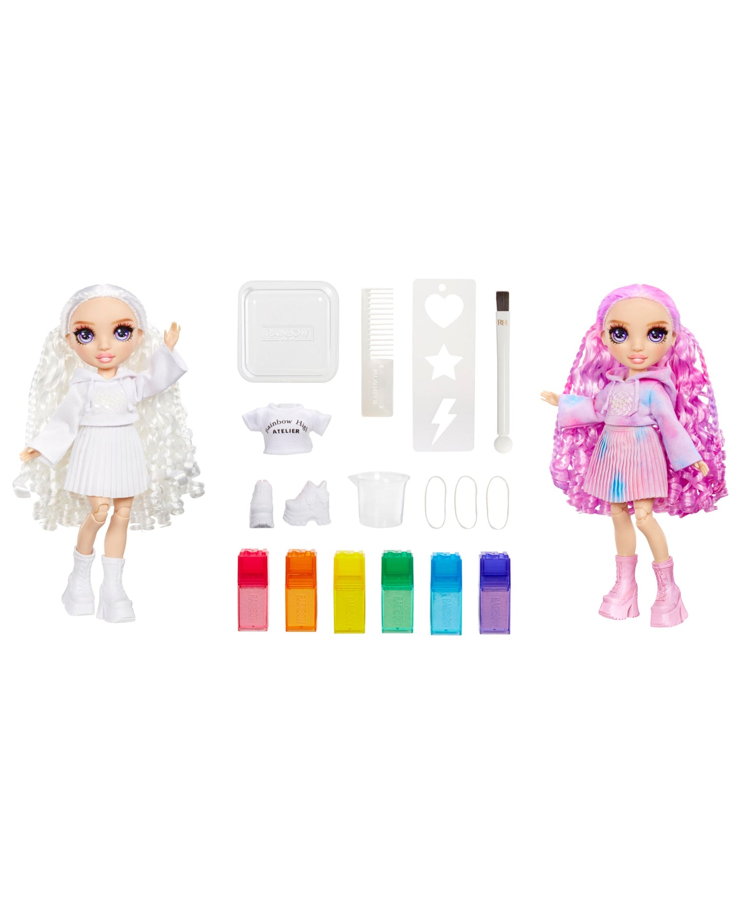 Rainbow High Watercolor Create Fashion DIY Doll